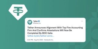 Tether与第5大会计事务所BDO合作 稳定币USDT审计将改为月发布
