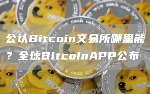公认Bitcoin交易所哪里能？全球BitcoinAPP公布